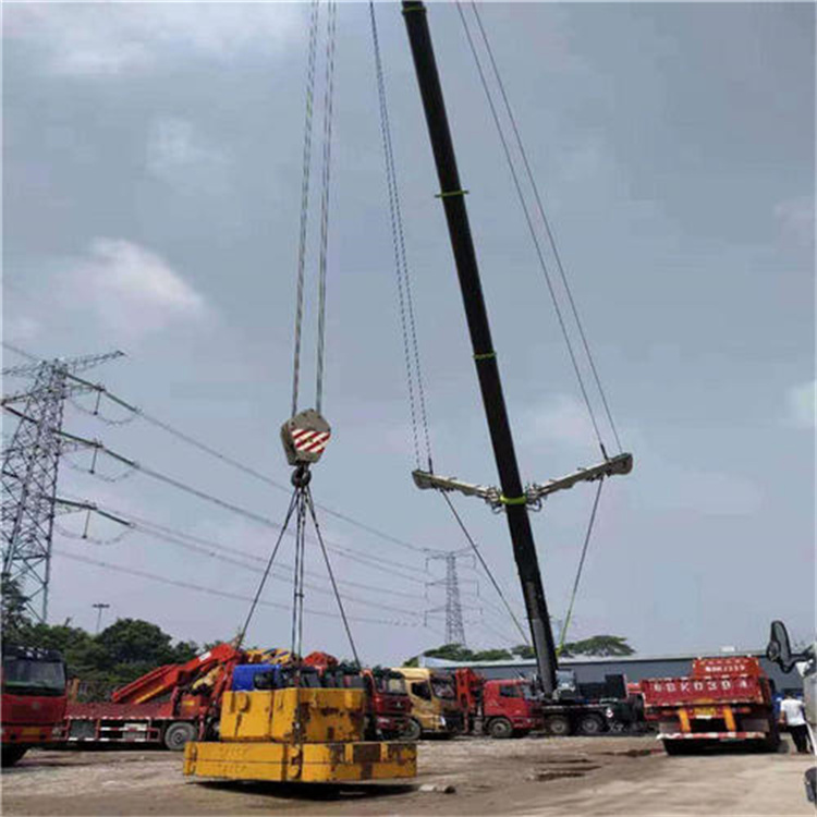 排浦镇风电设备吊装